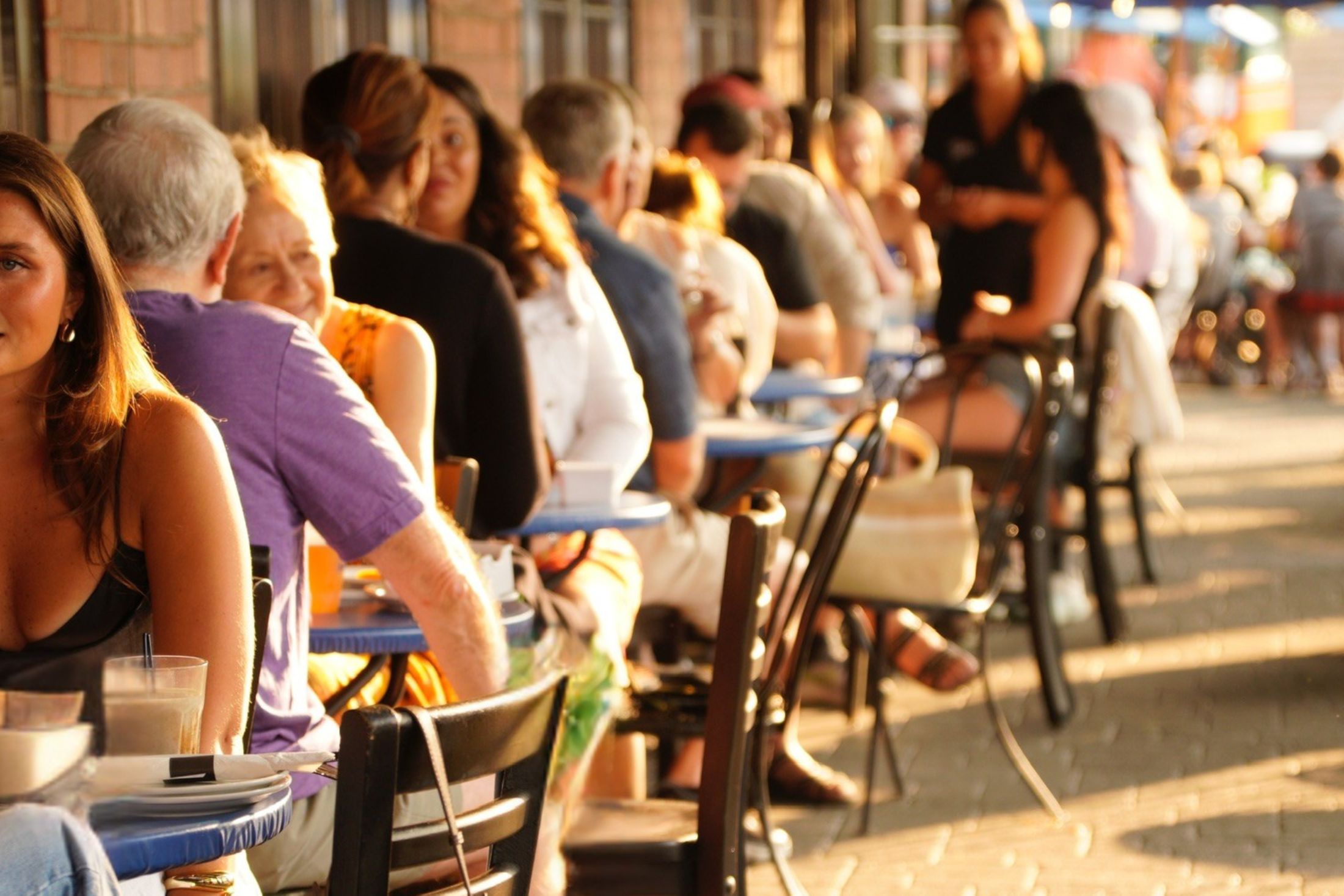 Outdoor Patio at Tia's Waterfront Restaurant in Boston Harborfont